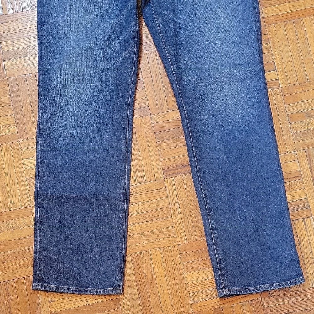 Madewell Mid Rise 90s Straight Leg Blue Denim Jeans Size 29 New without Tags - Picture 10 of 11